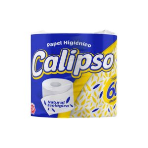 Papel higiénico Calipso Ecológico 60 mts. c/u.