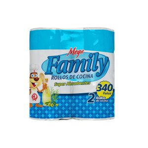 Mega Rollo Family 340 paños
